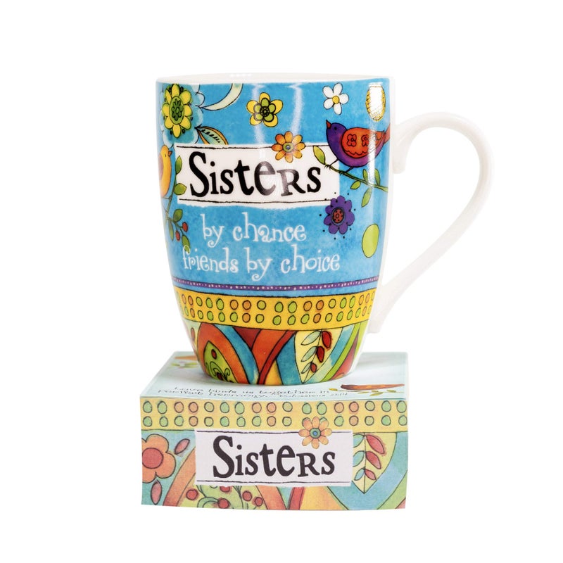 Divinity Boutique 23777 Ceramic Mug And Memo Pad Sister, Multicolor, 12 ounce - Image 1